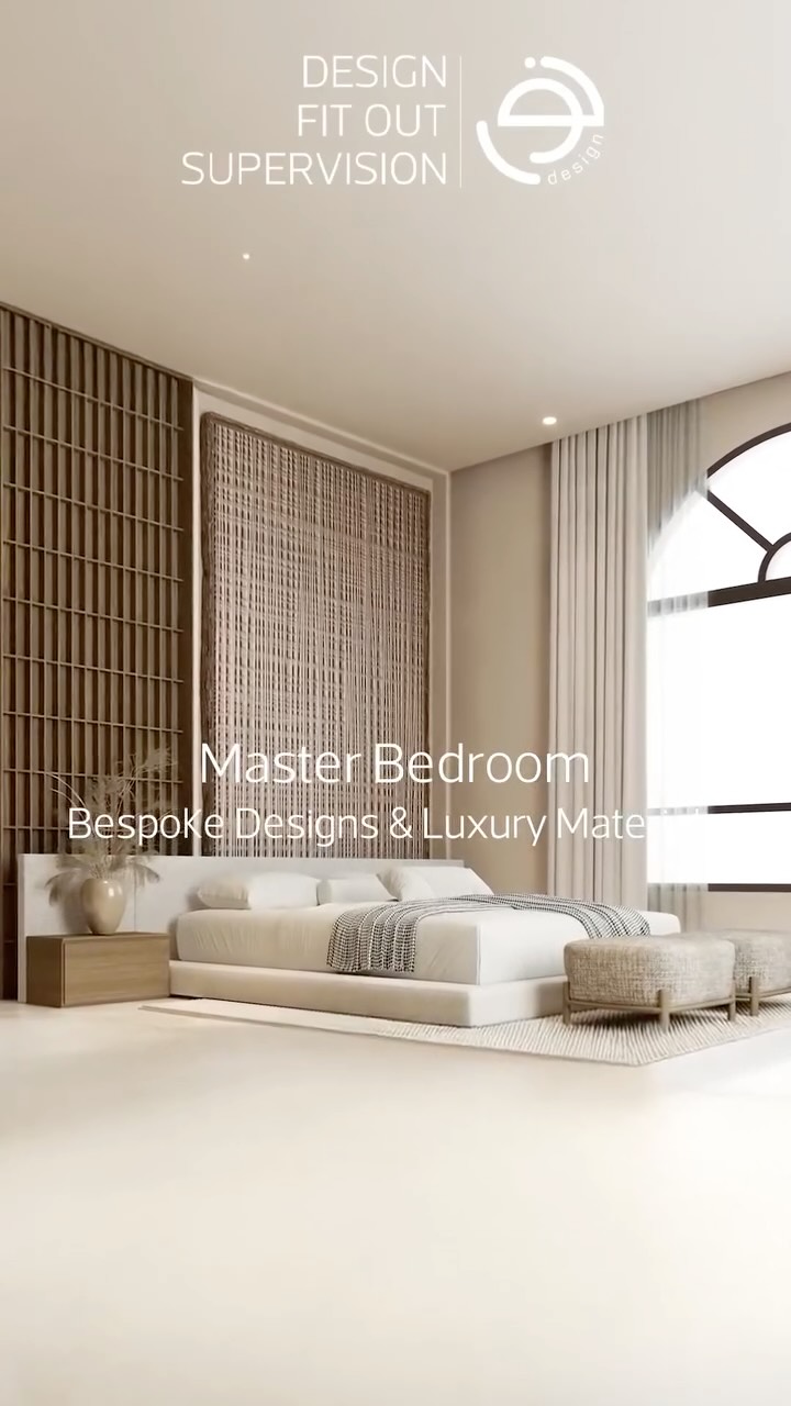 ⁨	حدد موعداً مع أحد مهندسينا اليوم واكتشف المزيد من الأفكار والحلول المبتكرة لمساحتك⁠
💬📞⁠00971502947319 ⁠
.⁠
تصميم | تنفيذ | إشراف⁠
غرفة نوم رئيسية ذات تصاميم وخامات مميزة لأحد عملائنا الكرام⁠
⁠
#noordesign_int⁠
#نور_للتصميم⁠
.⁠
#bedroom #bedroomdesign #bedroomdecor #villadesign⁠
#تصميم_غرفة_نوم #غرفة_نوم⁩